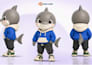 create cute 3d character, mascot and cartoon models for animation
